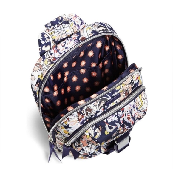 Vera Bradley Performance Twill Utility Sling Backpack in Tangier Paisley NWT - Picture 6 of 9
